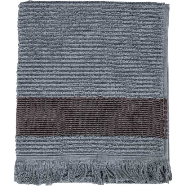 Фото - Полотенце банное GM Textile махровое серый Осло 70x140