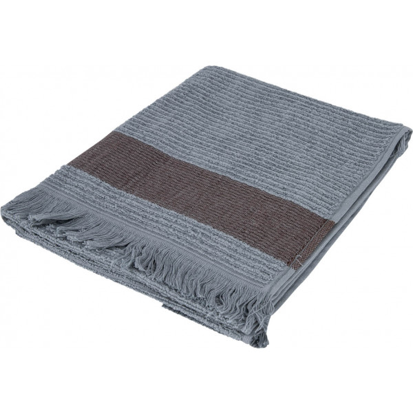 Фото - Рушник для обличчя GM Textile махровий сірий Осло 50x90