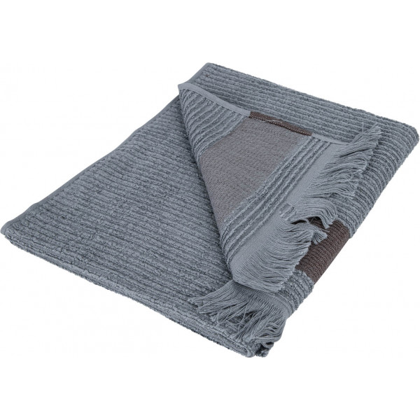 Фото - Рушник для обличчя GM Textile махровий сірий Осло 50x90