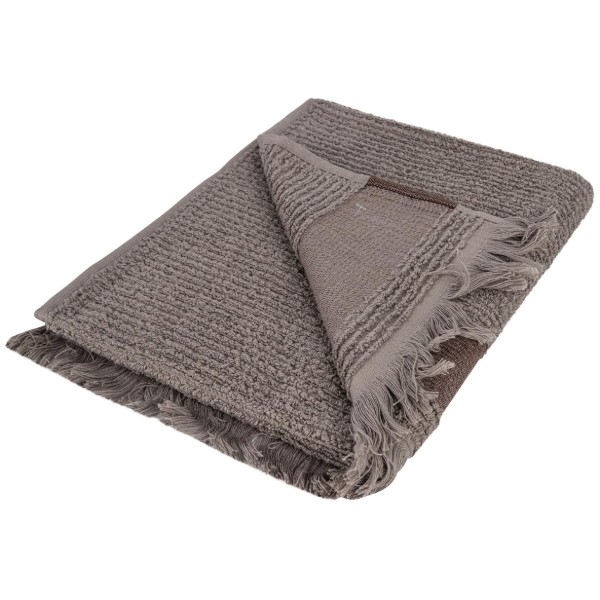 Фото - Рушник для обличчя GM Textile махровий коричневий Осло 50x90