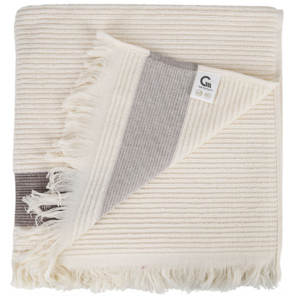 Фото - Рушник банний GM Textile махровий ваніль Осло 70x140