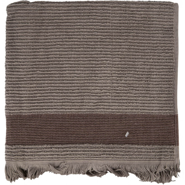 Фото - Рушник банний GM Textile махровий коричневий Осло 70x140