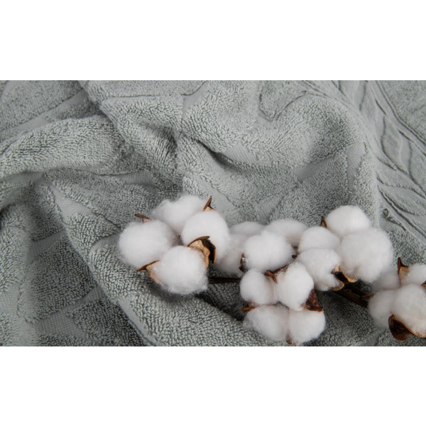 Фото - Полотенце для лица GM Textile мята листочек махровый 50х90