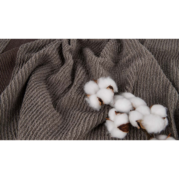 Фото - Рушник банний GM Textile махровий коричневий Осло 70x140