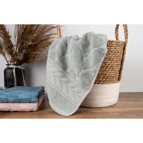 Фото - Рушник для рук GM Textile м"ята листочок махровий 40х70