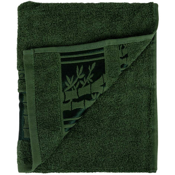 Фото - Рушник для обличчя GM Textile махровий зелений бамбук 50x90