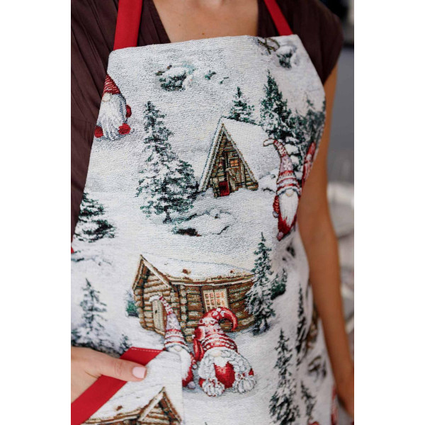 Фото - Фартух Прованс новорічний Snowfall (041917)