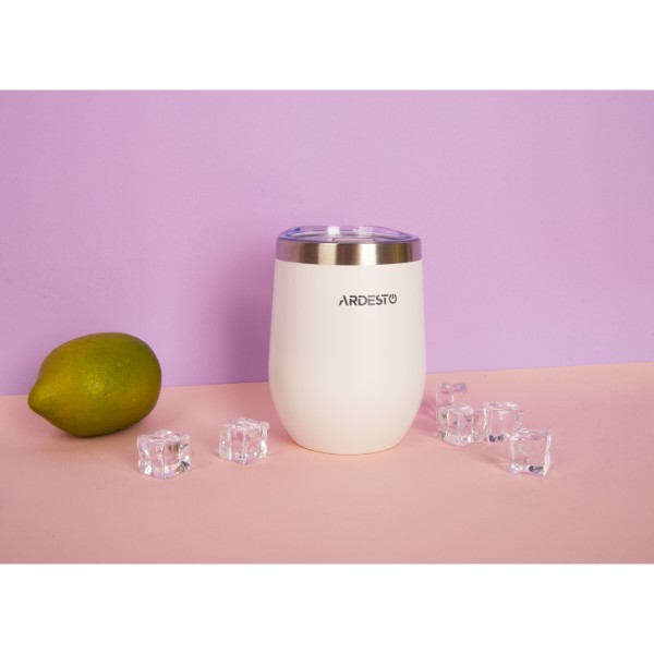 Фото - Термочашка ARDESTO Compact Mug 350 мл White (AR2635MMW)