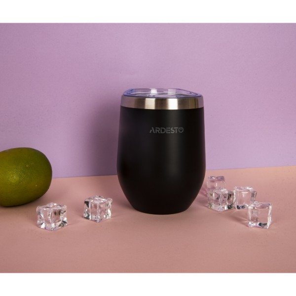 Фото - Термочашка ARDESTO Compact Mug 350 мл Black (AR2635MMB)