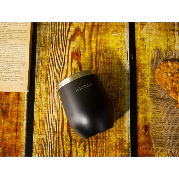 Фото - Термочашка ARDESTO Compact Mug 350 мл Black (AR2635MMB)