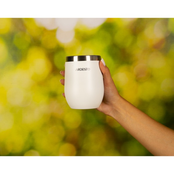 Фото - Термочашка ARDESTO Compact Mug 350 мл White (AR2635MMW)