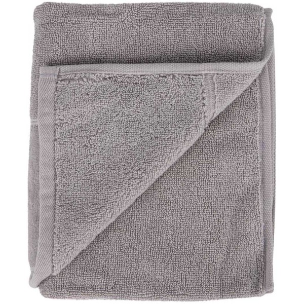 Фото - Рушник для рук GM Textile махровий срібний Міладо 40x70