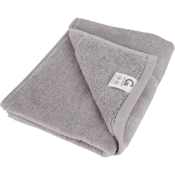 Фото - Рушник для рук GM Textile махровий срібний Міладо 40x70