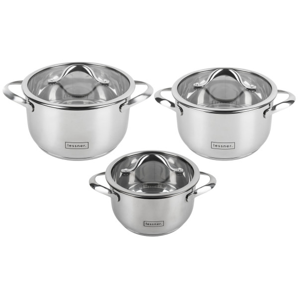 Фото - Набор посуды Lessner 55877-set6 6 пр.