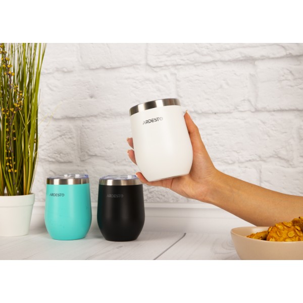 Фото - Термочашка ARDESTO Compact Mug 350 мл White (AR2635MMW)