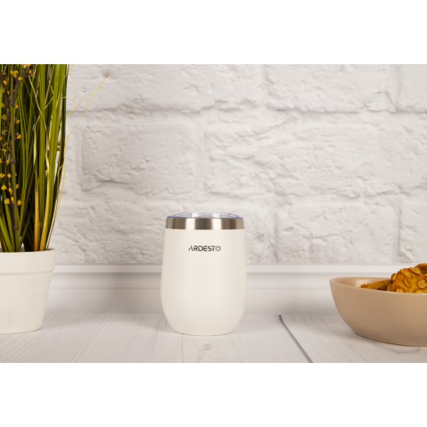 Фото - Термочашка ARDESTO Compact Mug 350 мл White (AR2635MMW)