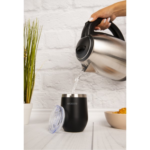 Фото - Термочашка ARDESTO Compact Mug 350 мл Black (AR2635MMB)
