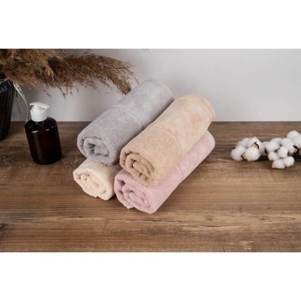 Фото - Рушник для рук GM Textile махровий кремовий Міладо 40x70