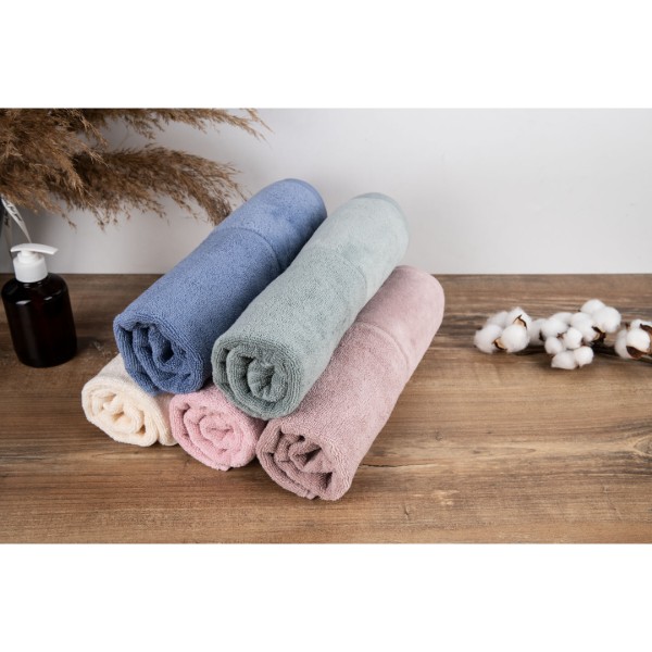 Фото - Рушник для обличчя GM Textile махровий морська хвиля Міладо 50x90