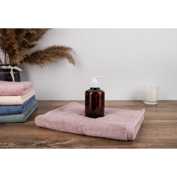 Фото - Рушник для обличчя GM Textile махровий кремовий Міладо 50x90