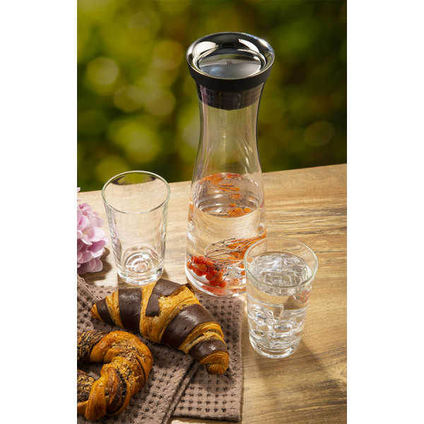 Фото - Набір для напоїв WMF 617709994 BASIC 1 л + 2 склянки 250 мл