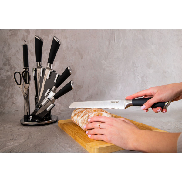 Фото - Набір ножів Holmer KS-68425-ASSSB Chic
