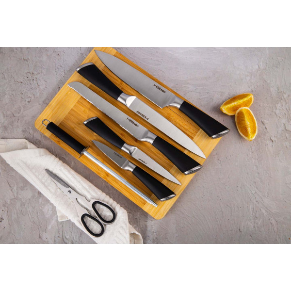 Фото - Набір ножів Holmer KS-68425-ASSSB Chic