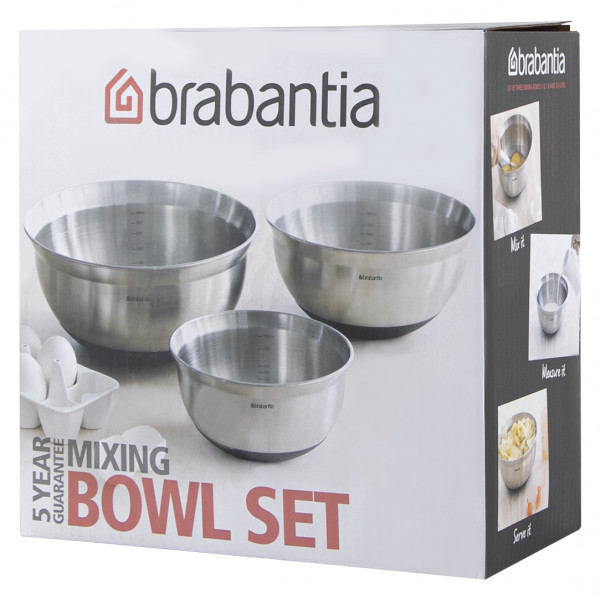 Фото - Набір мисок Brabantia 3 шт. 363900