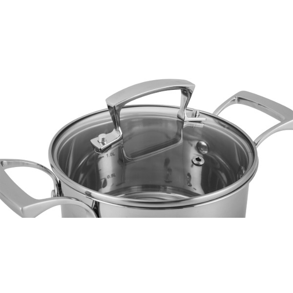 Фото - Кастрюля Krauzer Graphite 1.8 л 16 см (78311)