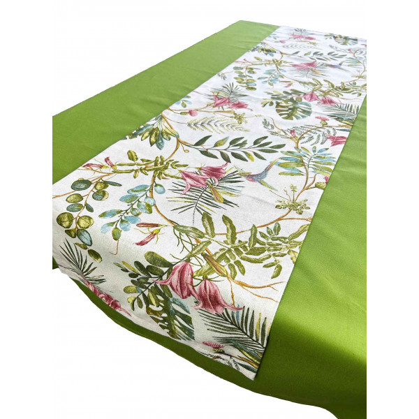 Фото - Скатертина раннер Прованс Villa квіти (028868)