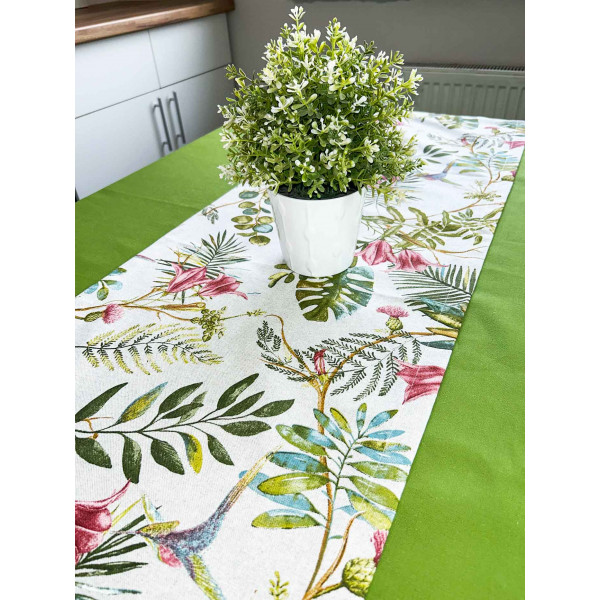 Фото - Скатертина раннер Прованс Villa квіти (028868)