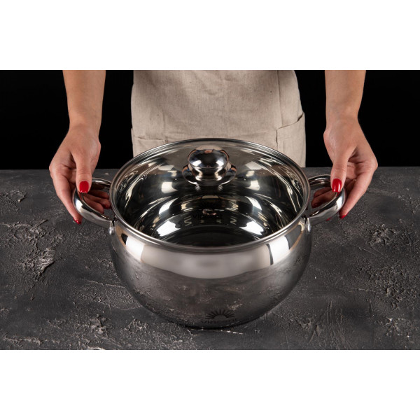 Фото - Каструля Vincent 24 см 6.2 л (VC-3168-24)