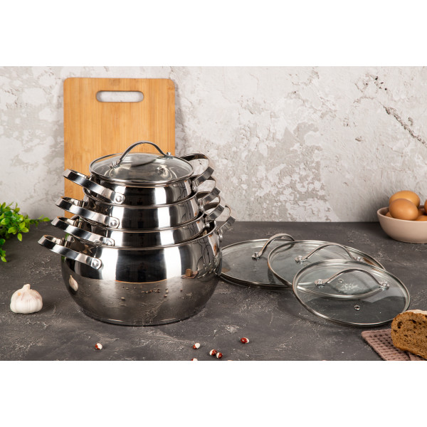 Фото - Кастрюля Krauzer Palladium 1.8 л 16 см (78320)