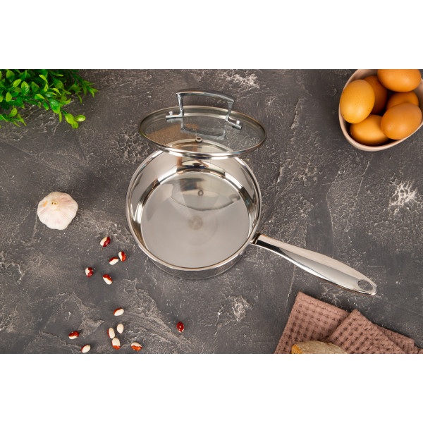 Фото - Ківш Krauzer Graphite 1.8 л 16 см (78310)