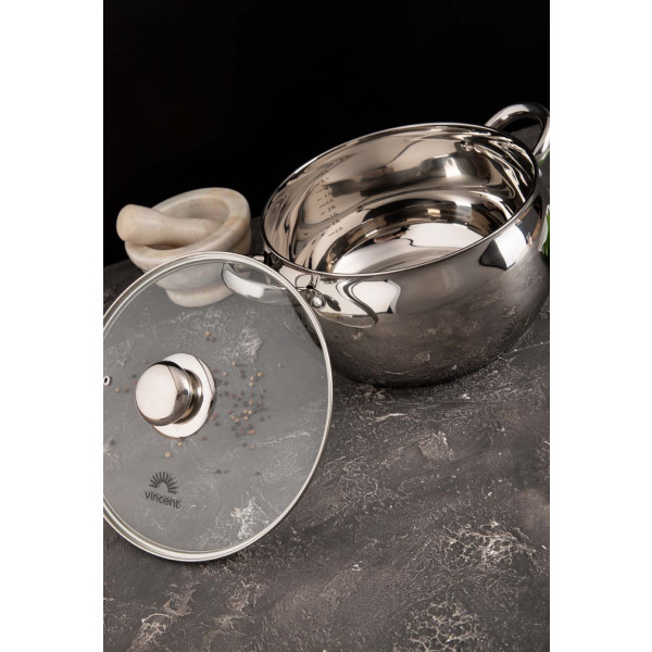 Фото - Каструля Vincent 24 см 6.2 л (VC-3168-24)