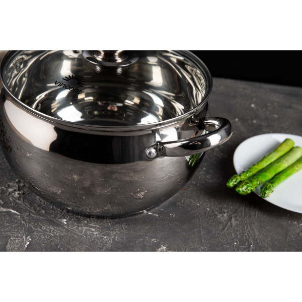 Фото - Каструля Vincent 24 см 6.2 л (VC-3168-24)