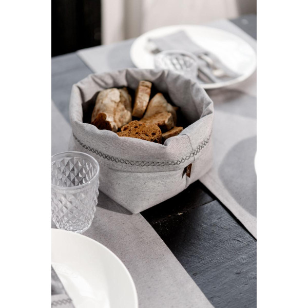 Фото - Хлібниця Прованс RINO сіра 14х16х15 см (037231)