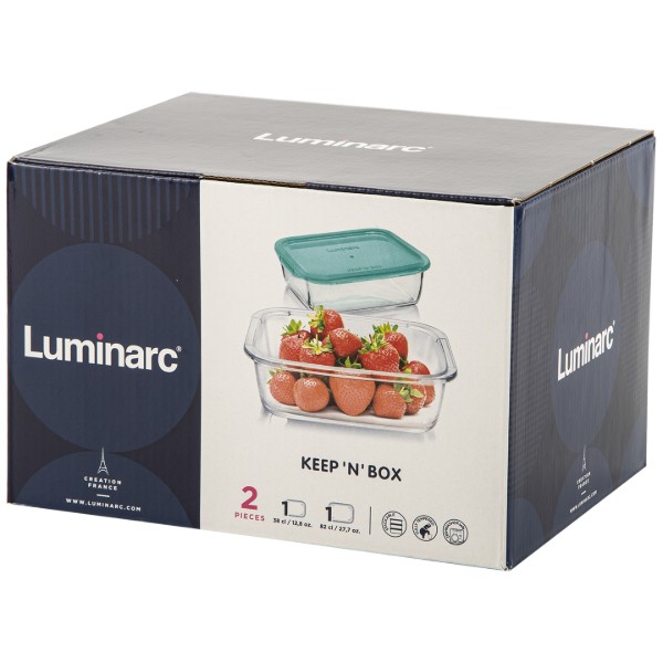 Фото - Набір ємностей для зберігання Luminarc Keep'n Box (P7643)