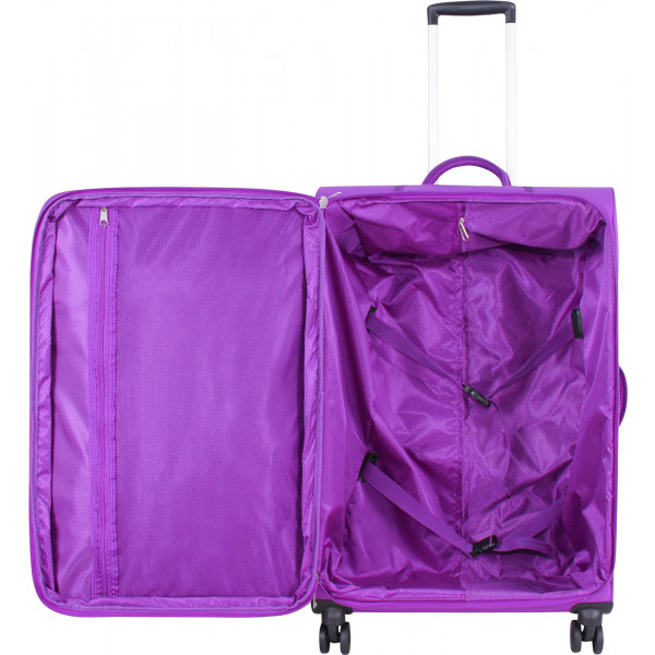 Фото - Валіза Bagland Валенсія великий 379 339 Фіолетовий