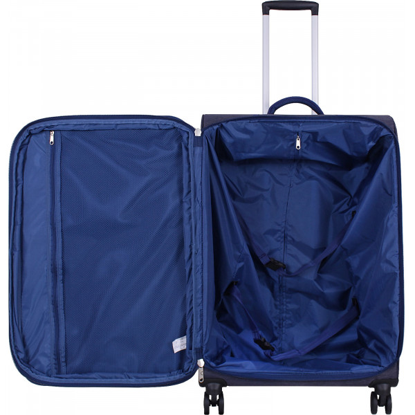 Фото - Валіза Bagland Валенсія великий 379 Джинс