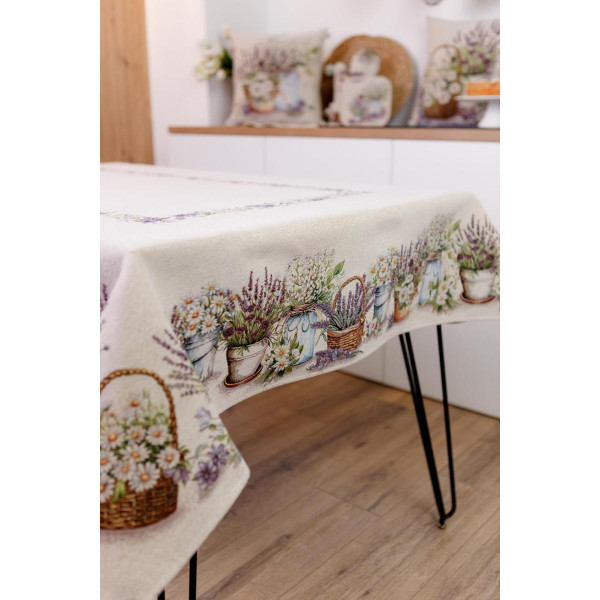 Фото - Скатертина прямокутна Прованс Provence 135х180 см (039114)