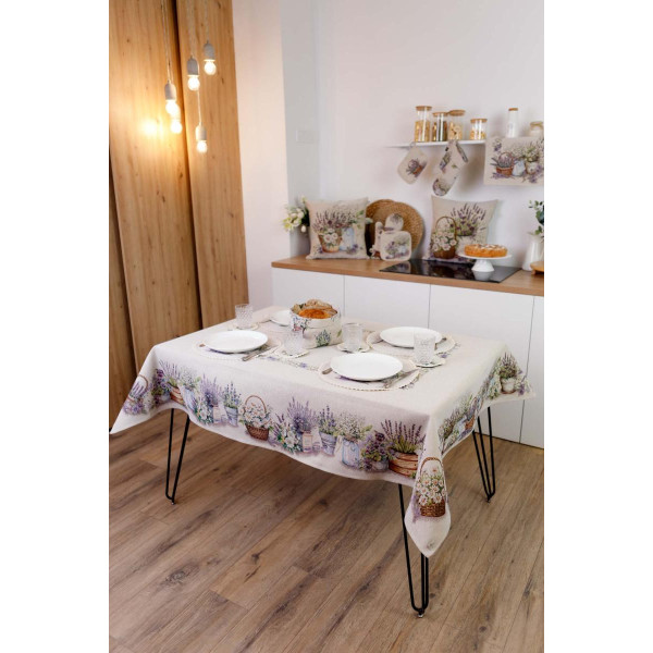 Фото - Скатертина прямокутна Прованс Provence 135х180 см (039114)