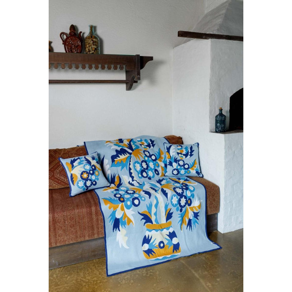 Фото - Наволочка Прованс В'язана Самчиківські мотиви 45х45 см (041855)