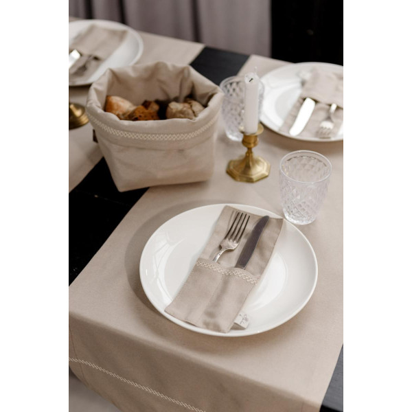 Фото - Хлібниця Прованс RINO бежева 14х16х15 см (038544)