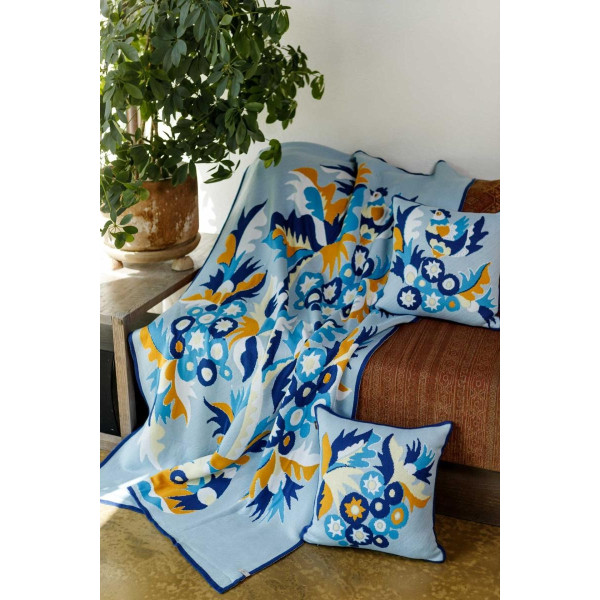 Фото - Наволочка Прованс В'язана Самчиківські мотиви 45х45 см (041855)