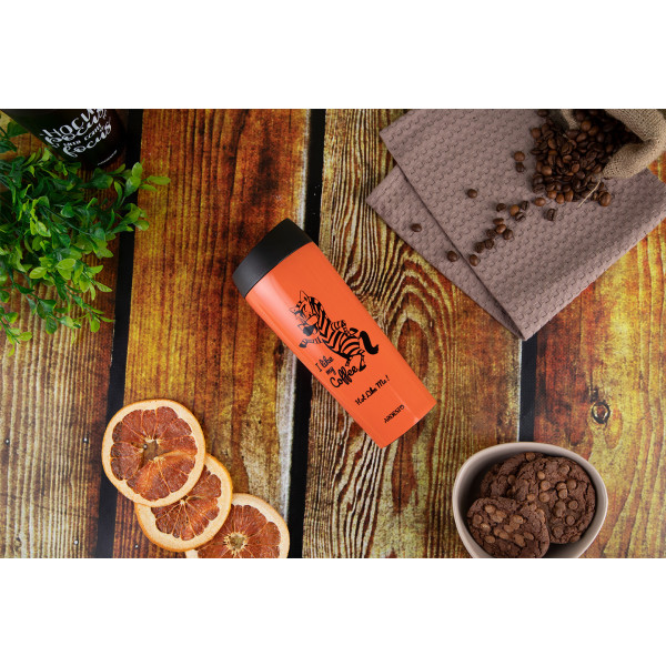 Фото - Термокружка Ardesto Coffee Time Zebra 450 мл (AR2645DTO)