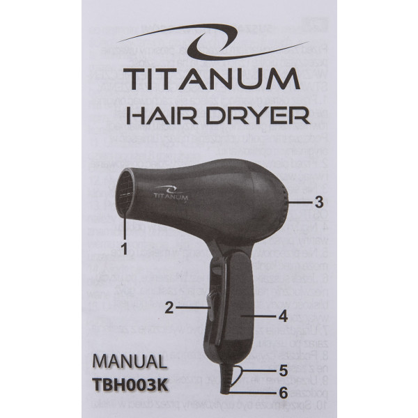 Фото - Фен Esperanza TBH003K