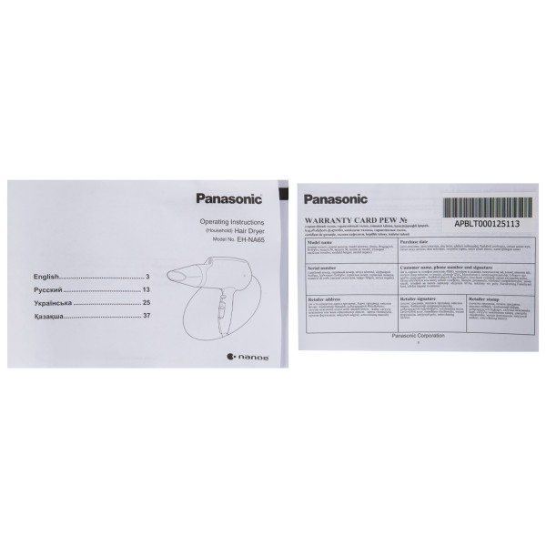 Фото - Фен Panasonic EH-NA65-K865