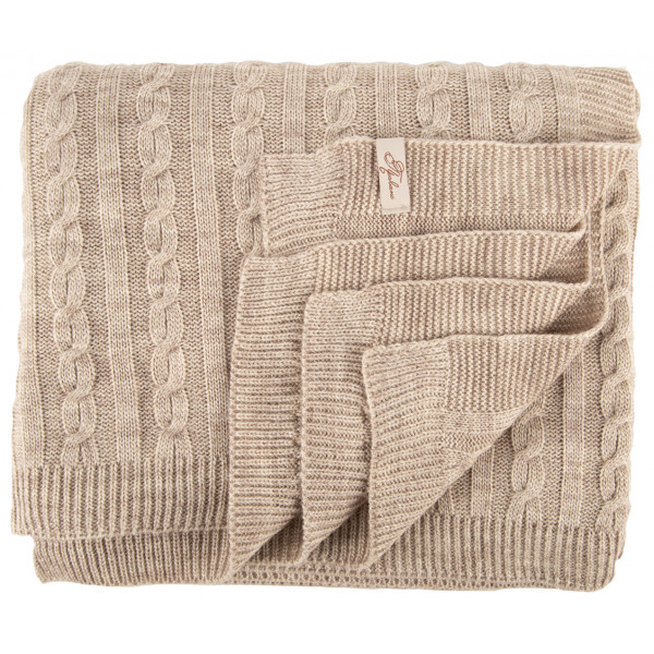 Фото - Плед односпальний Прованс SOFT коси Лате 140х180 (011690)