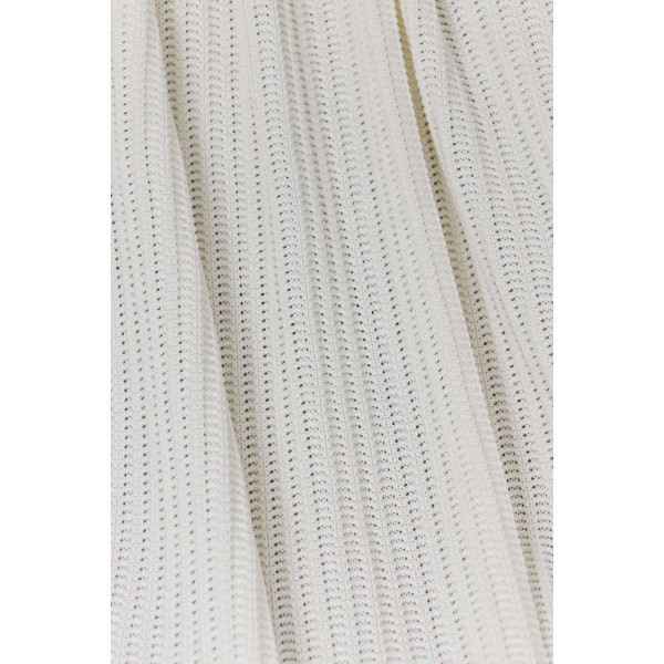 Фото - Плед односпальный Прованс Cotton молочный 120х200 см (039526)